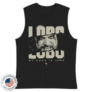 Dc Shop Merch Supergirl 2026 Movie Muscle Shirt Lobo My Code Is Iron