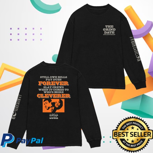De La Soul Merch Store The Grind Date 20Th Anniversary Long Sleeve 5 De La Soul Merch Store The Grind Date 20Th Anniversary Long Sleeve