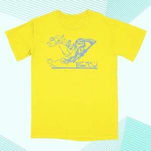 Deadair Store Merch Angel Note Yellow Tee
