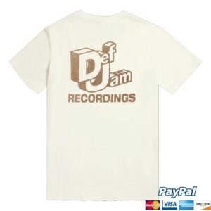 Def Jam Shop Merch Def Jam 3D White T-Shirt