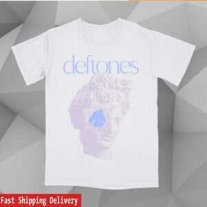 Deftones Store Merch White Statue Shirt