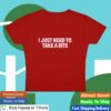 Demi Lovato Store Merch Take A Bite Cherry Red Tee