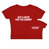 Demi Lovato Store Merch Take A Bite Cherry Red Tee