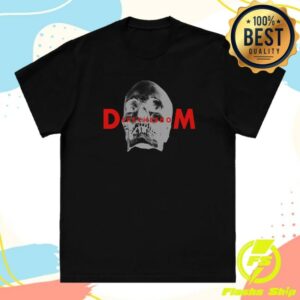 Depeche Mode Store Merch Dm Logo Skull World Tour 2023 Cities Shirt