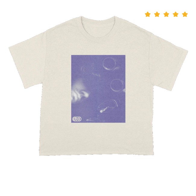 Djo Store Merch Bottles Women's Boxy Crop Shirt