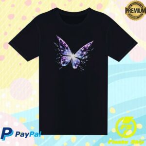 Doggie Shop Store Merch Aerial Gleam Butterfly Shirt