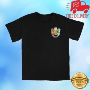 Drinkarizona Store Merch Black Big Cans In Bin Cotton Shirt Black