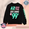 Drinkarizona Store Merch Black Signage Cotton-Blend Crewneck Sweatshirt