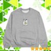 Drinkarizona Store Merch Gray Thank You Smiley Face Crewneck Sweatshirt