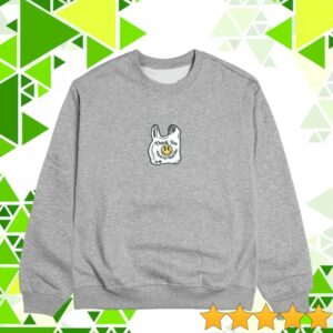 Drinkarizona Store Merch Gray Thank You Smiley Face Crewneck Sweatshirt