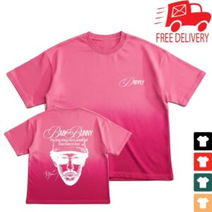 Drpply Merch Shop Store Sunfade Bad Bunny Boxy Fit T-Shirt