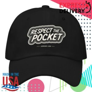 Drum Merch Store Respect The Pocket Embroidered Dad Hat