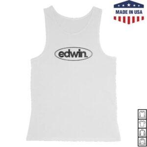Edwin Store Merch Edwin White Tank Top