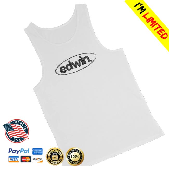 Edwin Store Merch Edwin White Tank Top