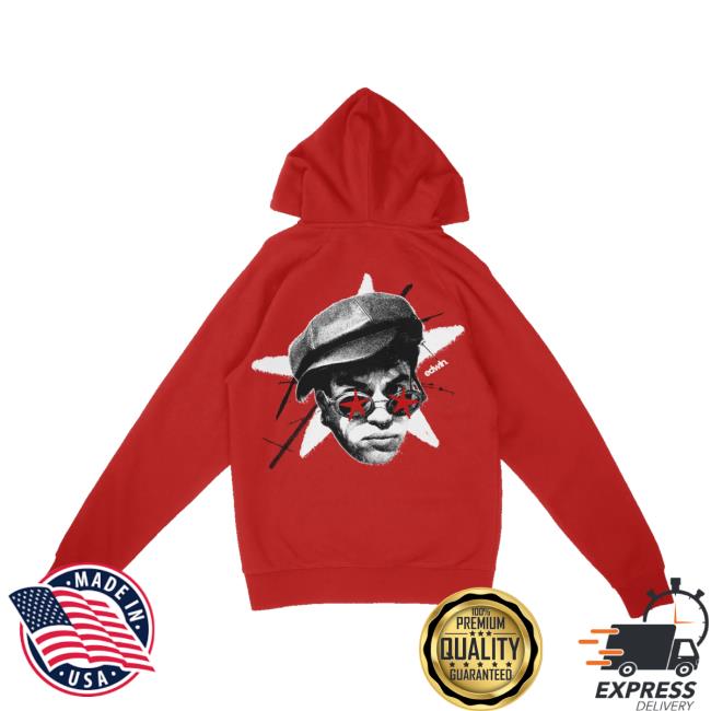 Edwin Store Merch Just Getting Started Hoodie Red