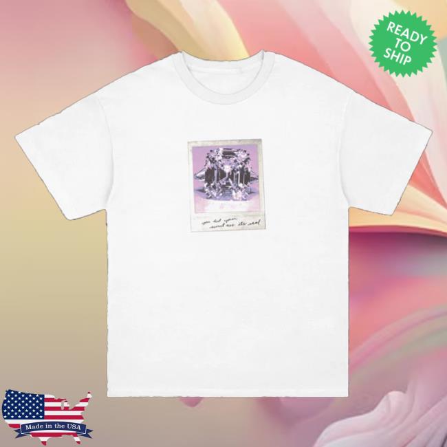 Elizabeth Taylor Merch Shop Diamond Polaroid Shirt 2 Elizabeth Taylor Merch Shop Diamond Polaroid T-Shirt