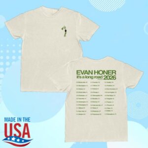 Evan Honer Merch Store Long Road Spring 2026 Tour Tee