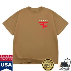 Faze Pro Shop Merch Victory Flag Tee Wheat