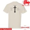 Fearless Records Store Merch The Pretty Reckless Cross Track List Shirt