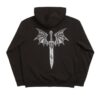 Flatspot Store Merch Dungeon Night Wing Full Zip Hoodie