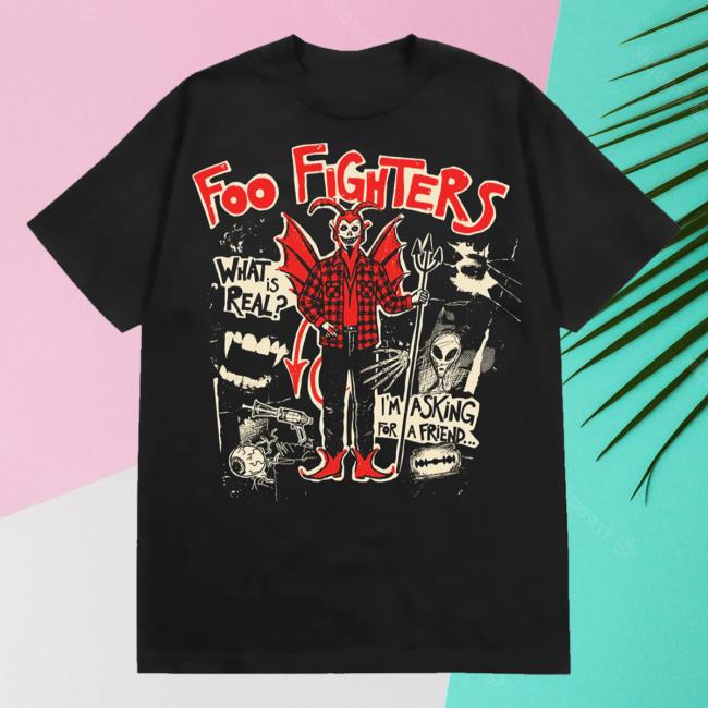 Foo Fighters Merch Shop Store I'm Asking For A Friend Devil Tee