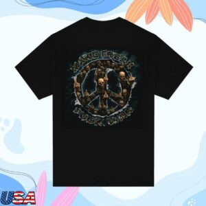 Freak The World Store Merch Fuck War Tee Black