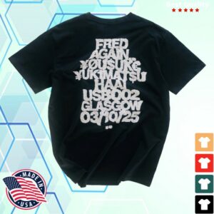 Fred Again Store Merch Lineup Shirt