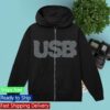 Fred Again Store Merch Usb Zip Hoodie