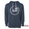 George Harrison Merch Store Dark Horse Records Blue Pullover Hooded Sweatshirt