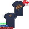George Harrison Merch Store Extra Texture Flocking Navy T-Shirt 2 George Harrison Merch Store Extra Texture Flocking Navy T-Shirt