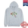 Gracie Abrams Store Merch New York Apple Charm Popup Grey Hoodie
