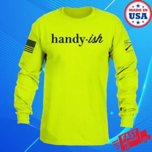 Grunt Style Merch Store Handy Long Sleeve Safety Green