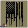 Grunt Style Merch Store Rifle Flag 2.0 T-Shirt Military Green