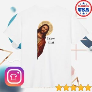 H3 Store Merch I Saw That Ackprint Tee White