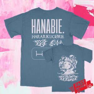 Hanabie Shop Merch Store 2026 Iconic Tour Tee