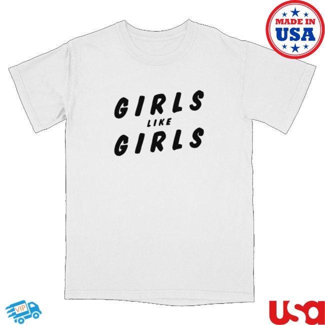 Hayley Kiyoko Merch Store Girls Like Girls T-Shirt Black Ink