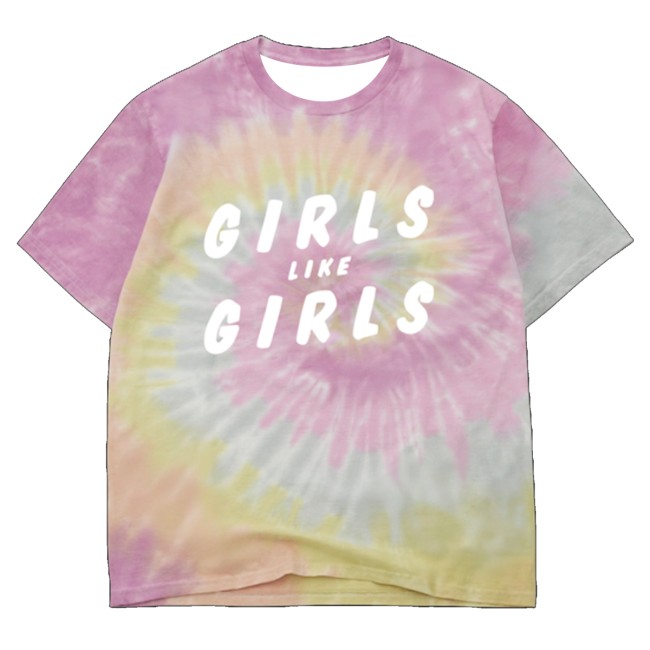 Hayley Kiyoko Merch Store Girls Like Girls Tie Dye T-Shirt