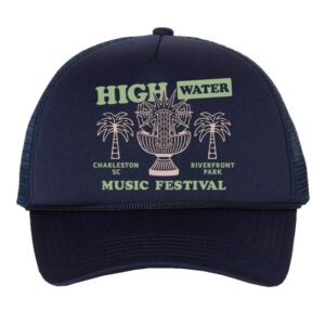 High Water Festival Merch Store Fountain Foam 2025 Trucker Hat