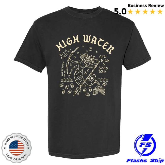 High Water Festival Merch Store Mermaid Lineup 2026 Tee