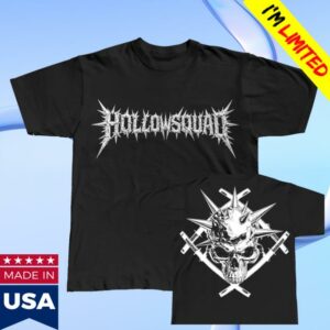 Hollowsquad La Merch Shop Store Spiked Skull Tee