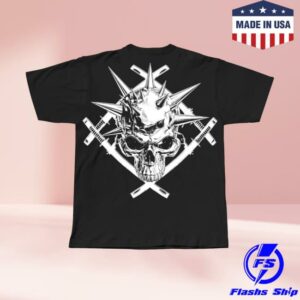 Hollowsquad La Store Merch Spiked Skull Shirt