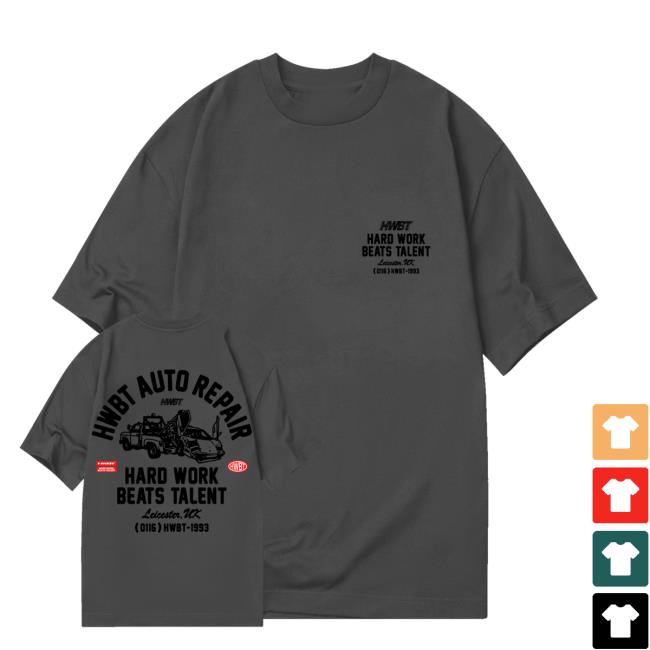 Hwbt Merch Shop Auto Repair T-Shirt