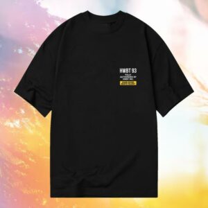 Hwbt Merch Shop Hwbt 93 T-Shirt Black