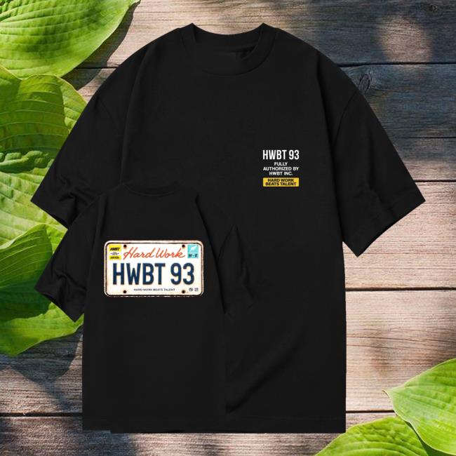 Hwbt Merch Shop Hwbt 93 T-Shirt Black