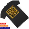 Hzlive Store Merch Shop Gold Logo Black Shirt 1 Hzlive Store Merch Shop Gold Logo Black T-Shirt