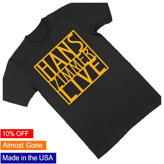 Hzlive Store Merch Shop Gold Logo Black Shirt 3 Hzlive Store Merch Shop Gold Logo Black T-Shirt