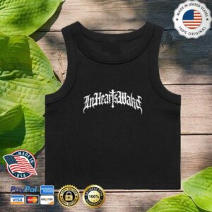 Imprint Store Merch In Hearts Wake Logo Black Crop Tank