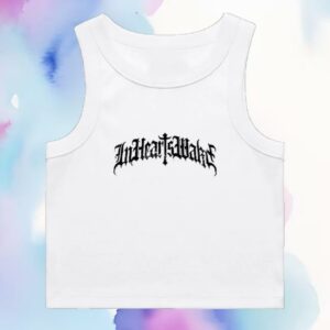 Imprint Store Merch In Hearts Wake Logo White Crop Tank