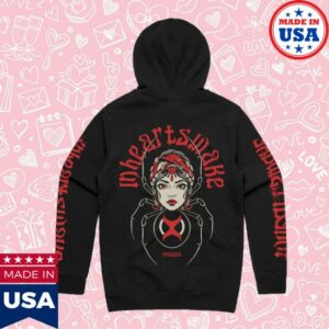 Imprint Store Merch In Hearts Wake Spider Hoodie