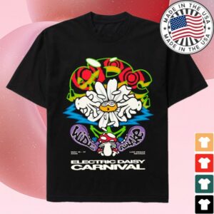 Insomniac Shop Merch Edc 2026 Twisted Daisy Short Sleeve Tee